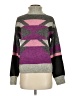 Noisy May Color Block Purple Pullover Sweater Size S - photo 1