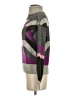 Noisy May Color Block Purple Pullover Sweater Size S - photo 5