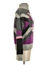 Noisy May Color Block Purple Pullover Sweater Size S - photo 4