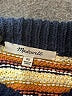 Madewell 100% Cotton Stripes Brown Pullover Sweater Size XS - photo 7