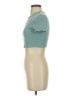Shein Teal Short Sleeve Turtleneck Size S - photo 5
