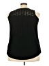Torrid Black Sleeveless Blouse Size 2X Plus (2) - photo 2