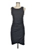 Leith Solid Gray Casual Dress Size M - photo 1