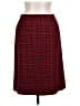 Le Suit 100% Polyester Plaid Red Formal Skirt Size 10 (petite) - photo 2