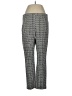 Chico's Houndstooth Gray Casual Pants Size Sm (0.5) - photo 1