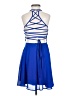 Lulus Solid Blue Cocktail Dress Size XS - photo 2