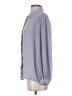 CATHERINE Catherine Malandrino 100% Polyester Gray Long Sleeve Blouse Size 4 - photo 5