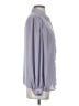 CATHERINE Catherine Malandrino 100% Polyester Gray Long Sleeve Blouse Size 4 - photo 4