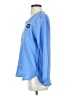 Lands' End 100% Polyester Blue Long Sleeve Blouse Size 2 - photo 5