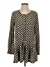 Maeve 100% Polyester Houndstooth Brown Casual Dress Size S - photo 1