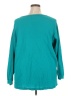 Only Necessities Teal Long Sleeve Top Size 2X - photo 2