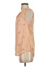 ModCloth 100% Polyester Orange Sleeveless Blouse Size XS - photo 5