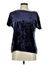 Cable & Gauge Blue Short Sleeve Top Size M - photo 1