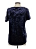 Cable & Gauge Blue Short Sleeve Top Size M - photo 2