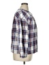 Assorted Brands Plaid Blue Long Sleeve Blouse Size XL - photo 4