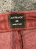 Just Black Burgundy Jeggings Size 28 waist - photo 7