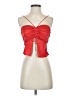 Superdown 100% Polyester Red Sleeveless Blouse Size XXS - photo 1