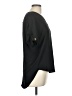 Alya 100% Polyester Black Short Sleeve Top Size M - photo 4