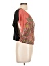 Almost Famous 100% Polyester Orange Short Sleeve Top Size L - photo 4
