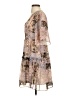 BCBGeneration Paisley Tan Casual Dress Size S - photo 5
