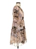 BCBGeneration Paisley Tan Casual Dress Size S - photo 4