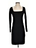 Ann Taylor Solid Black Casual Dress Size S - photo 1
