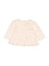Calvin Klein Polka Dots Pink Long Sleeve Top Size 0-3 mo - photo 2