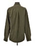 Covington 100% Polyester Solid Green Long Sleeve Blouse Size S - photo 2