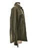Covington 100% Polyester Solid Green Long Sleeve Blouse Size S - photo 4