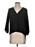Abbeline 100% Polyester Black 3/4 Sleeve Blouse Size S - photo 1