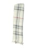 Unbranded Plaid White Ivory Scarf One size - photo 2
