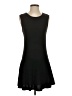 Lanston Solid Black Casual Dress Size S - photo 1