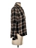 Workshop Republic Clothing Plaid Brown Long Sleeve Button-Down Shirt Size XS - photo 4