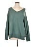 Lucky Brand Green Pullover Sweater Size L - photo 1