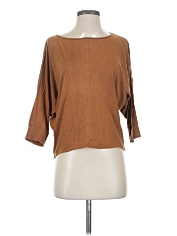 Bordeaux 3/4 Sleeve T-Shirt (view 1)
