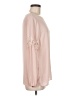 Ann Taylor LOFT Outlet 100% Polyester Pink Long Sleeve Blouse Size M - photo 4