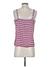 Scoop 100% Polyester Pink Tank Top Size S - photo 2