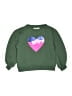 H&M Hearts Green Sweatshirt Size 6X - 7 - photo 1