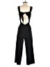Madewell Solid Black Jumpsuit Size 00 - photo 2