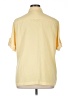 Travelsmith 100% Polyester Yellow Short Sleeve Blouse Size XL - photo 2
