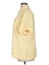 Travelsmith 100% Polyester Yellow Short Sleeve Blouse Size XL - photo 5