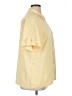 Travelsmith 100% Polyester Yellow Short Sleeve Blouse Size XL - photo 4