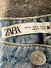 Zara Stripes Blue Jeans Size 0 - photo 4