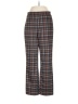 Sanctuary 100% Polyester Plaid Brown Casual Pants Size S - photo 1