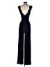 French Connection Solid Black Jumpsuit Size 2 - photo 2