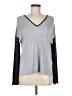 Madewell 100% Viscose Gray Long Sleeve Top Size M - photo 1