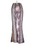 Unbranded Print Purple Casual Pants Size S - photo 2