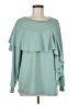 Very J Teal Sweatshirt Size M - photo 1