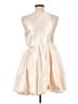 Aureta Studio 100% Polyester Ivory Cocktail Dress Size L - photo 2