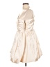 Aureta Studio 100% Polyester Ivory Cocktail Dress Size L - photo 5